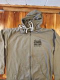 Zip-up hoodie Native American Chief design