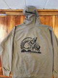 Zip-up hoodie Native American Chief design